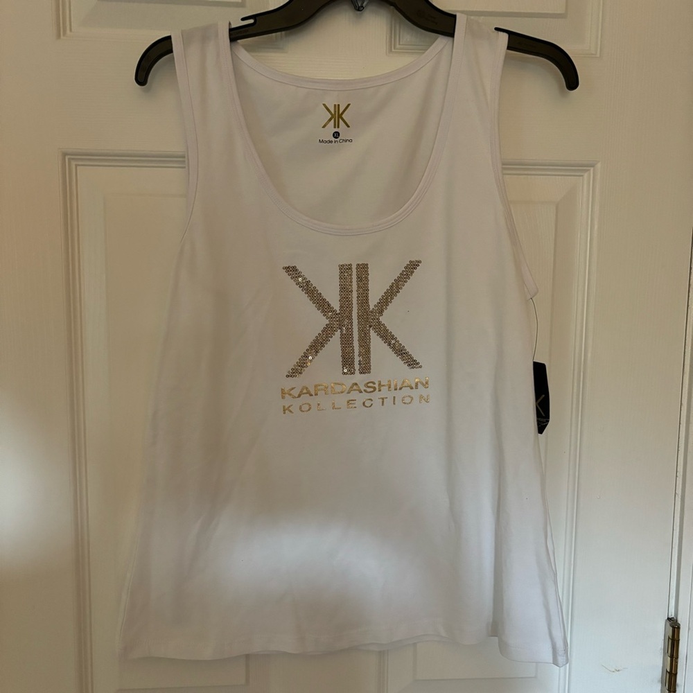 NWT Kardashian Kollection tanktop